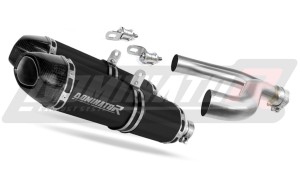Aprilia SL 750 Shiver 2007 - 2016 kipufogó dob HP1 BLACK + dB killer