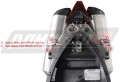 exhaust muffler DOMINATOR HP1 BLACK fits the motorcycle Aprilia SL 750 Shiver 2007   2016 6