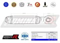 DOMINATOR HP1 FEKETE kipufogó dob Aprilia SHIVER 900 2017 - 2019 motorkerékpárhoz 2