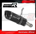 DOMINATOR HP1 FEKETE kipufogó dob, amely illeszkedik a BMW S1000RR 2009 - 2011 motorkerékpárhoz 3