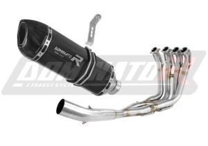 BMW S1000RR 2012 - 2014 Teljes rendszer Leömlő kipufogó dob HP1 BLACK + dB killer