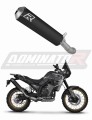 DOMINATOR MX FEKETE kipufogó dob Kove 800 X Pro Adventure 2023 - 2026 motorkerékpárhoz