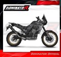 exhaust muffler DOMINATOR MX2 BLACK fits the motorcycle Kove 800 X Pro Adventure 2023   2026 4