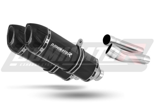 exhaust muffler DOMINATOR HP1 BLACK fits to Ducati MONSTER 1000 2003  2005