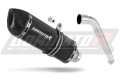 DOMINATOR HP1 FEKETE kipufogó dob Honda XL 125 V VARADERO 2007 - 2012 motorkerékpárhoz 2