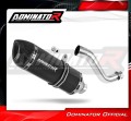 exhaust muffler DOMINATOR HP1 BLACK fits the motorcycle Honda CRF 250 Rally 2017   2019 2