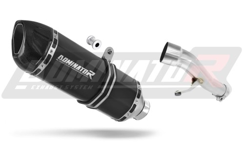 DOMINATOR HP1 FEKETE kipufogó dob Honda CBF 500 2004 - 2005 motorkerékpárhoz