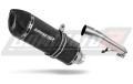 exhaust muffler DOMINATOR HP1 BLACK fits to Honda CBF 600 2008  2013