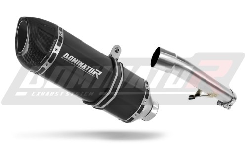 exhaust muffler DOMINATOR HP1 BLACK fits to Honda CBF 600 2008  2013