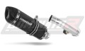 exhaust muffler DOMINATOR HP1 BLACK fits the motorcycle Honda CBR 600 F2 / F3 1991   1998