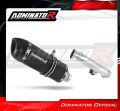 exhaust muffler DOMINATOR HP1 BLACK fits the motorcycle Honda CBR 600 F2 / F3 1991   1998 2