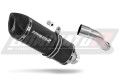 DOMINATOR HP1 FEKETE kipufogó dob Honda CBR 600F PC41 2011 - 2015 motorkerékpárhoz