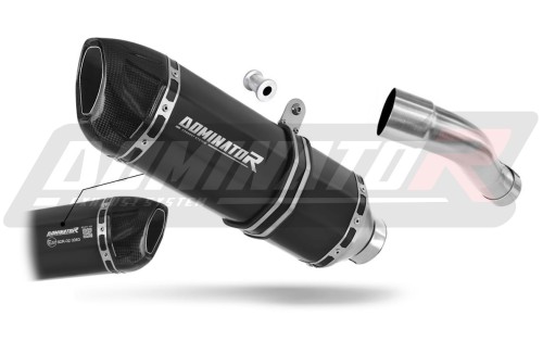 DOMINATOR homológ HP1 FEKETE kipufogó dob Honda CBR 600F PC41 2011 - 2015 motorkerékpárhoz