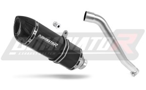 Honda XL 600 V TRANSALP 1987 - 2000 kipufogó dob HP1 BLACK + dB killer