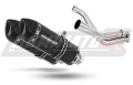 DOMINATOR HP1 FEKETE kipufogó dob Honda FMX 650 2005 - 2009 motorkerékpárhoz