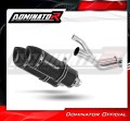 exhaust muffler DOMINATOR HP1 BLACK fits the motorcycle Honda FMX 650 2005   2009 2