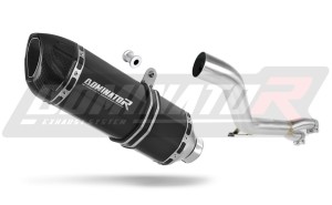 Honda NT 650 V DEAUVILLE RC47 1998 - 2005 kipufogó dob HP1 BLACK + dB killer