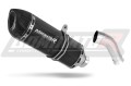 exhaust muffler DOMINATOR HP1 BLACK fits the motorcycle Honda VFR 750 1993   1997