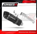 exhaust muffler DOMINATOR HP1 BLACK fits the motorcycle Honda XRV 750 AFRICA TWIN 1990   1992 2