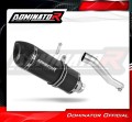 exhaust muffler DOMINATOR HP1 BLACK fits the motorcycle Honda XRV 750 AFRICA TWIN 1993   1995 3