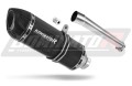 DOMINATOR HP1 FEKETE kipufogó dob Honda XRV 750 AFRICA TWIN 1996 - 2003 motorkerékpárhoz