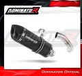 exhaust muffler DOMINATOR HP1 BLACK fits the motorcycle Honda CB 1000 R 2008   2017 2