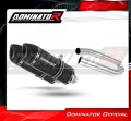 DOMINATOR HP1 FEKETE kipufogó dob, amely illeszkedik a Honda VTR 1000 SP2 2002 - 2006 motorkerékpárhoz 2