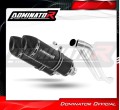 exhaust muffler DOMINATOR HP1 BLACK fits the motorcycle Honda XL 1000 V VARADERO 1999   2016 3