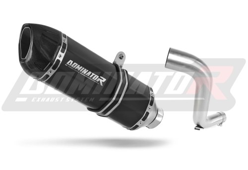 DOMINATOR HP1 FEKETE kipufogó dob Honda VFR 1200 F 2010 - 2018 motorkerékpárhoz