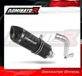 exhaust muffler DOMINATOR HP1 BLACK fits the motorcycle Honda VFR 1200 F 2010   2018 2