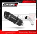 DOMINATOR HP1 FEKETE kipufogó dob Kawasaki ER 5 500 1996 - 2006 motorkerékpárhoz 2