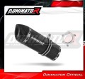 exhaust muffler DOMINATOR HP1 BLACK fits the motorcycle Kawasaki ZX6R 1998   2002 2