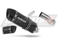 exhaust muffler DOMINATOR homologated road legal HP1 BLACK fits the motorcycle Kawasaki Z 900 2017   2019