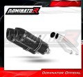 exhaust muffler DOMINATOR HP1 BLACK fits the motorcycle Kawasaki Z1000 2003   2006 2
