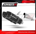 exhaust muffler DOMINATOR HP1 BLACK fits the motorcycle Kawasaki Z1000SX 2010   2013 2