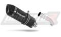 exhaust muffler DOMINATOR HP1 BLACK fits the motorcycle Kawasaki ZX10R 2004   2005
