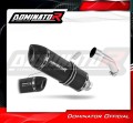 DOMINATOR Homologált HP1 FEKETE kipufogó dob a következő motorkerékpárhoz: Kawasaki ZX10R 2008 - 2010 2