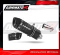 exhaust muffler DOMINATOR homologated road legal HP1 BLACK fits the motorcycle Kawasaki ZX10R 2011   2015 2