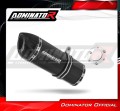 exhaust muffler DOMINATOR HP1 BLACK fits the motorcycle Kawasaki ZRX 1100  2