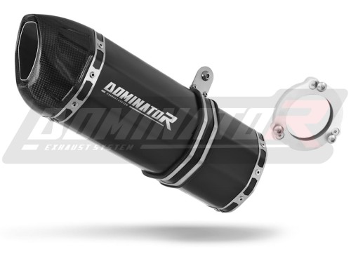 exhaust muffler DOMINATOR HP1 BLACK fits to Kawasaki ZRX 1200 2001  2007