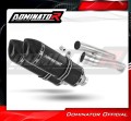 DOMINATOR HP1 FEKETE kipufogó dob Kawasaki ZZR 1200 2002 - 2005 motorkerékpárhoz 2