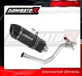 exhaust muffler DOMINATOR HP1 BLACK fits the motorcycle Yamaha XT 660 R 2004   2014 2