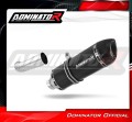 exhaust muffler DOMINATOR HP1 BLACK fits the motorcycle Moto Guzzi NORGE 850  2