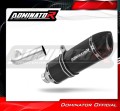 exhaust muffler DOMINATOR HP1 BLACK fits the motorcycle Moto Guzzi BREVA 1200  2