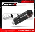 exhaust muffler DOMINATOR HP1 BLACK fits the motorcycle Moto Guzzi 1200 Sport 4V  2