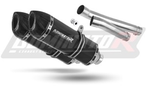 MuZ MZ 1000 S 2004 - 2007 kipufogó dob HP1 BLACK + dB killer