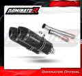 exhaust muffler DOMINATOR HP1 BLACK fits the motorcycle MuZ MZ 1000 S 2004   2007 2