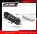DOMINATOR HP1 FEKETE kipufogó dob Piaggio Vespa GTS 125 2007 - 2012 motorkerékpárhoz