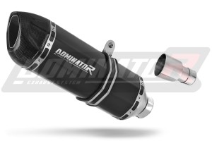 Piaggio X10 125 2012 - 2016 HP1 BLACK kipufogó dob + dB killer