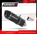 DOMINATOR HP1 FEKETE kipufogó dob a Piaggio X10 125 2012 - 2016 motorkerékpárhoz 2